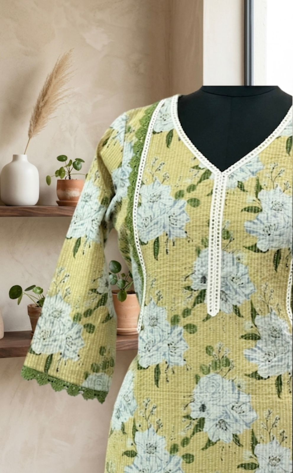 Pastel Bloom Printed Kurta Set